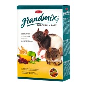 PADOVAN GrandlMix Topolini-Ratti Корм комплексный для взрослых мышей и крыс, 1 кг.