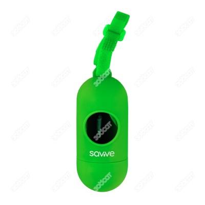 Диспенсер для пакетов+1 рулон биопакетов. SAVVE.